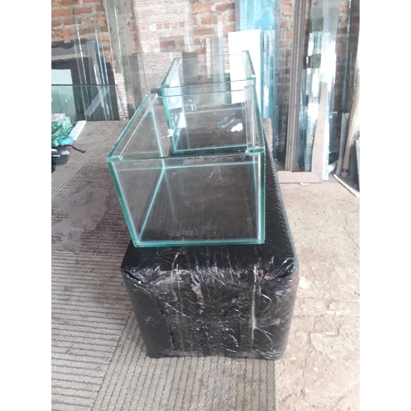Aquarium 25X20X15 Kaca Full 5Mili