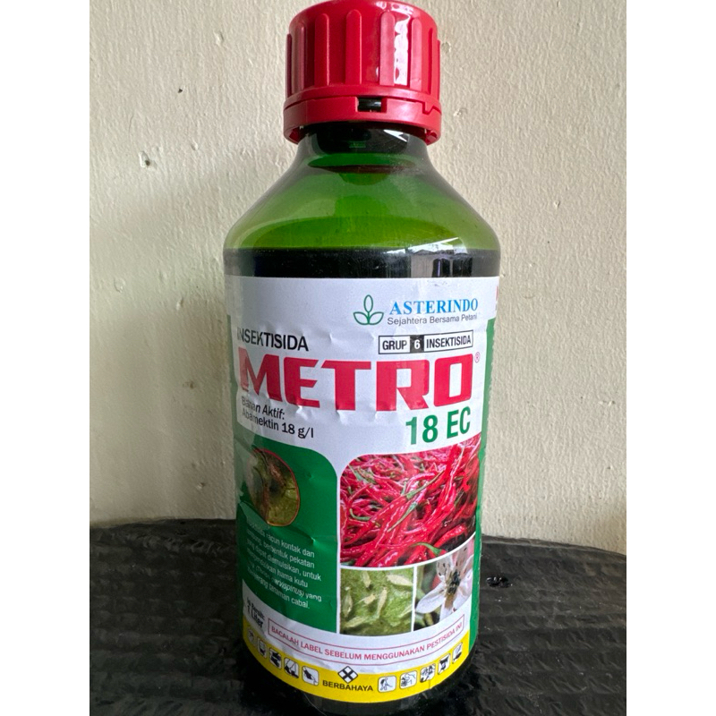 INSEKTISIDA METRO 18 EC - ABAMECTIN 1 LITER