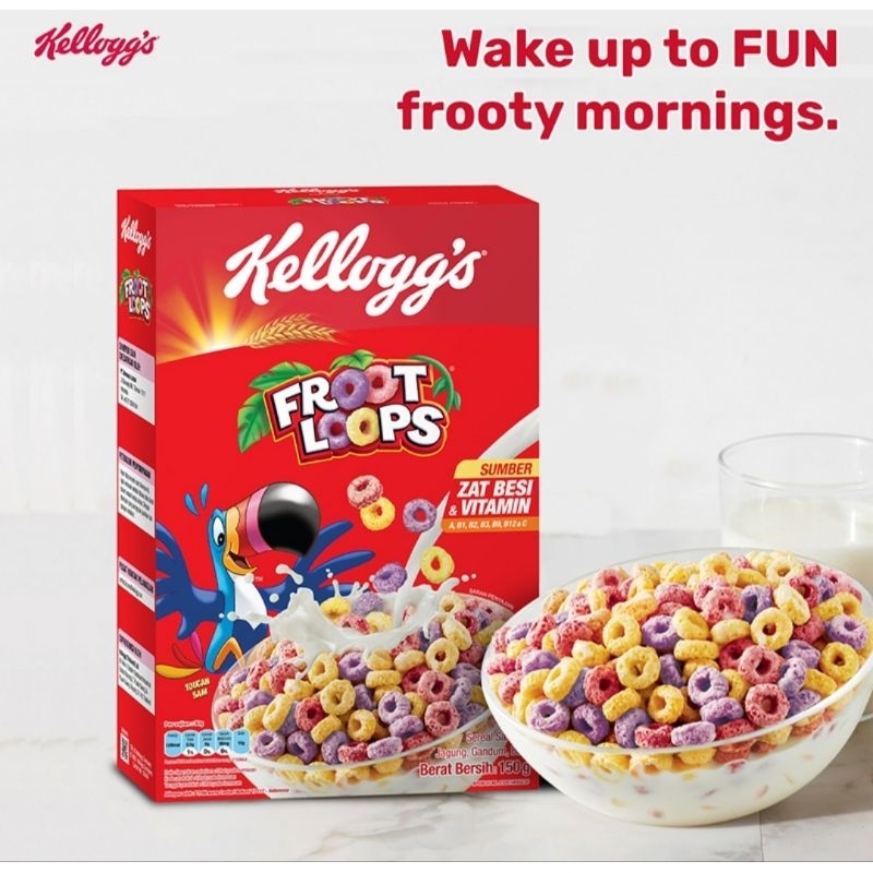 

Kellogg's Froot Loops sereal 150g