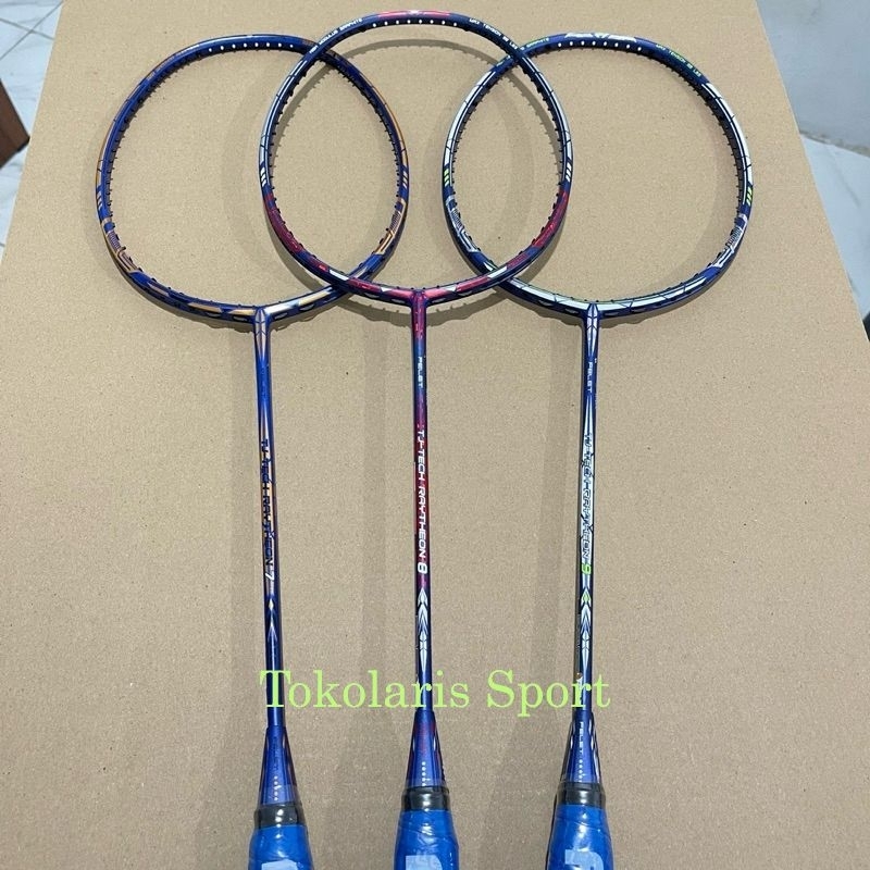 RAKET BADMINTON BULU TANGKIS FELET TJ TECH RAYTHEON 7 / 8 / 9 ORIGINAL