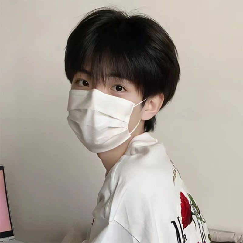 TERBARU WIG PRIA RAMBUT PALSU RAMBUT PALSU DEWASA COWOK PENDEK WIG KOREA STYLE RAMBUT PALSU PRIA