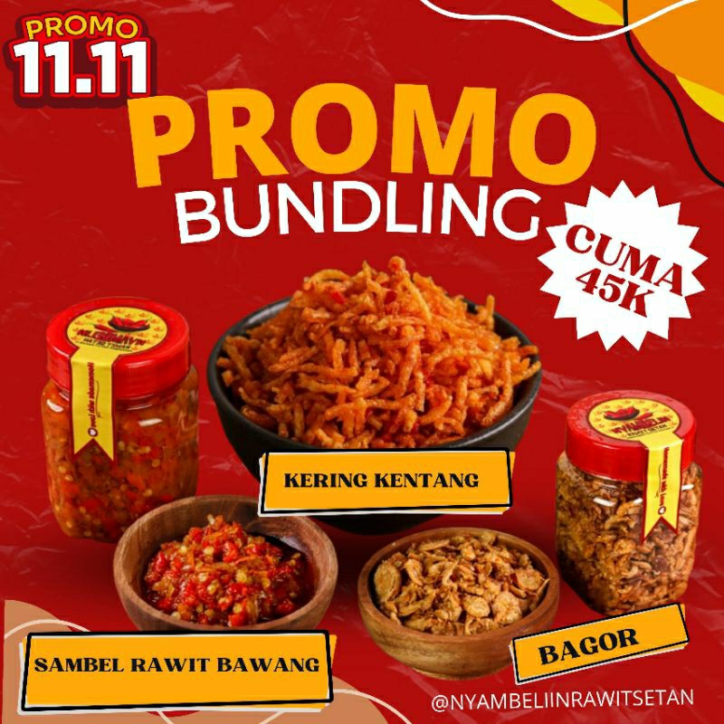 

PROMO BUNDLING PEDASNAMPOL 11.11