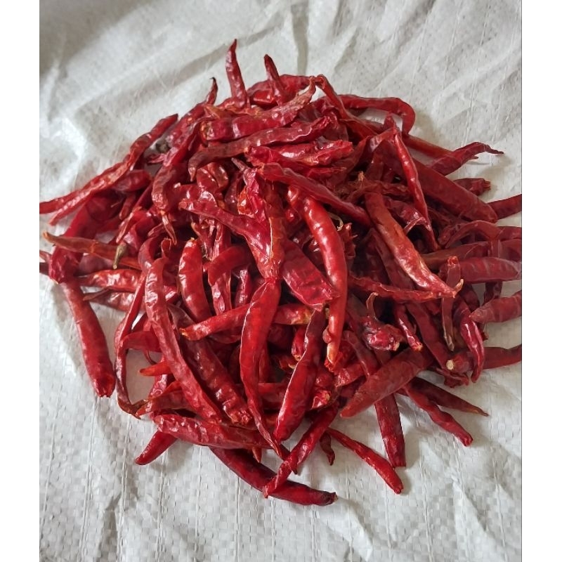 

promo !! cabe rawit kering teja 1kg pedas extra tanpa tangkai