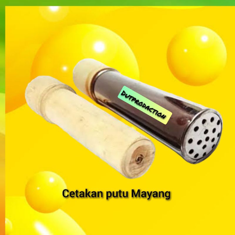 cetakan kue putu Mayang, cetakan putu Mayang dorong