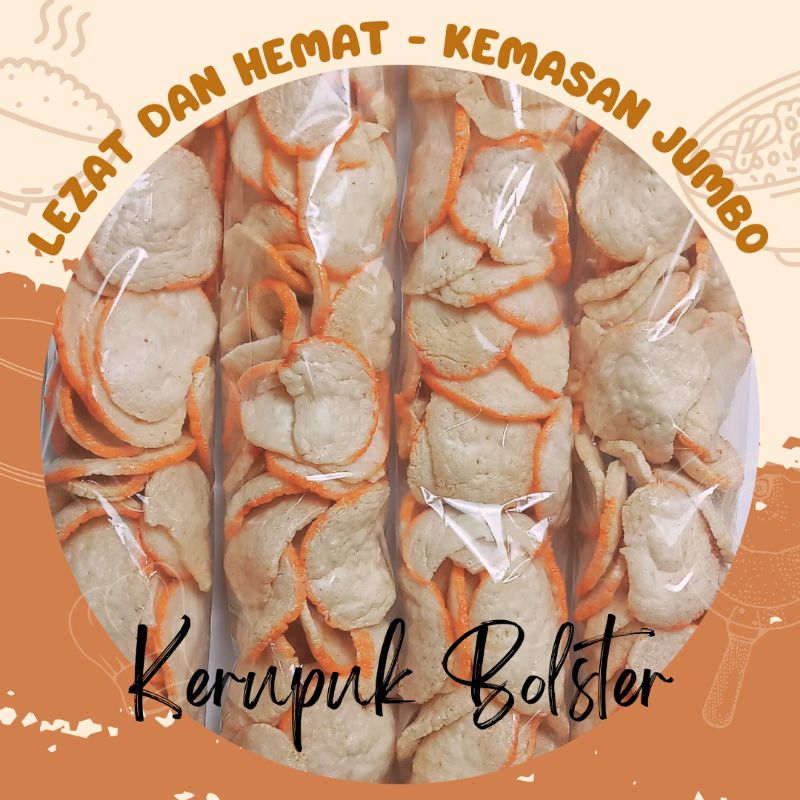 

BOLSTER Kerupuk Jengkol Kemasan Jumbo 100% Halal