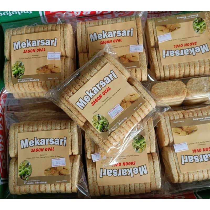 

sagon oval mekarsari 250gr|kue sagon|aneka cemilan bandung