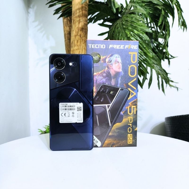 TECNO POVA 5 PRO 5G 8/256 SECOND FULLSET ORI