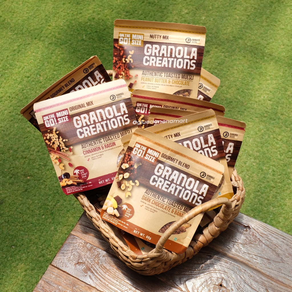 

HS Granola Creations Cinnamon & Raisin mini 60gr