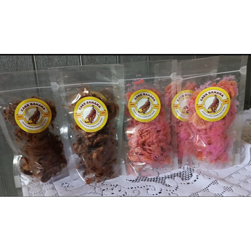 

Kripik pisang lumer paket komplit isi 5 pcs