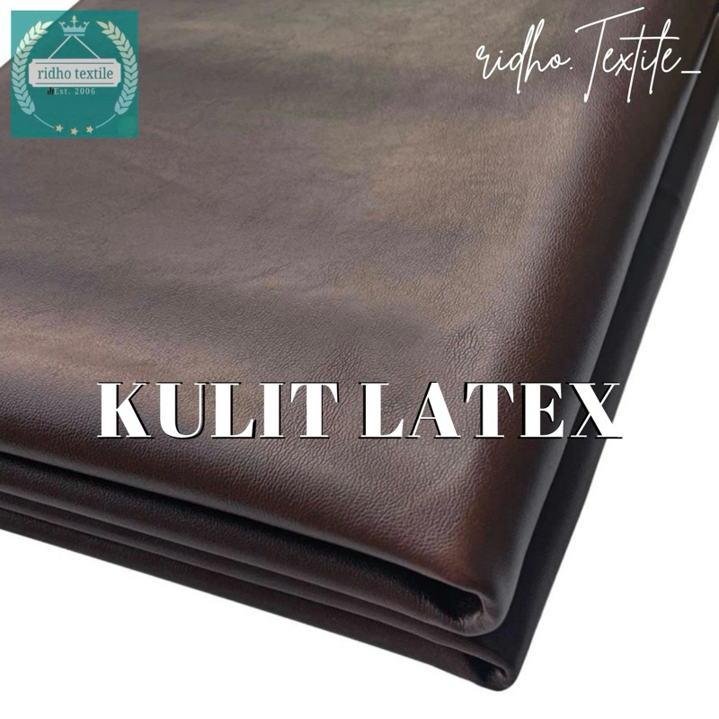 ECERAN/1METER:kain kulit latex || BAHAN KULIT STRECH PREMIUM