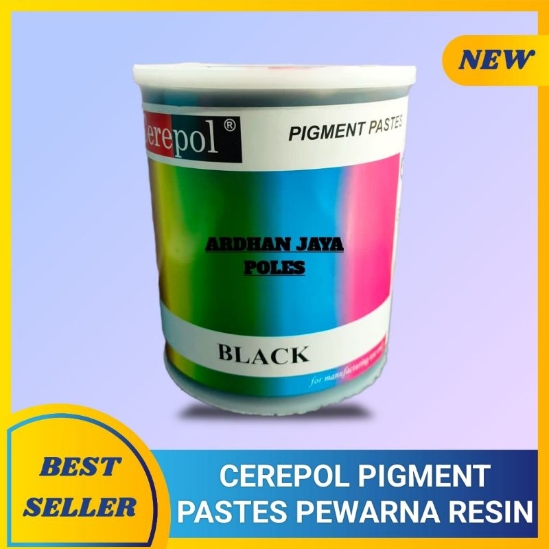 

Pigment Pastes Cair Pewarna Resin Fiberglass Cerepol - Black