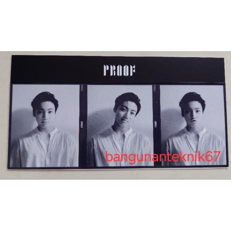 BTS Proof Benefit Weverse Jungkook Official