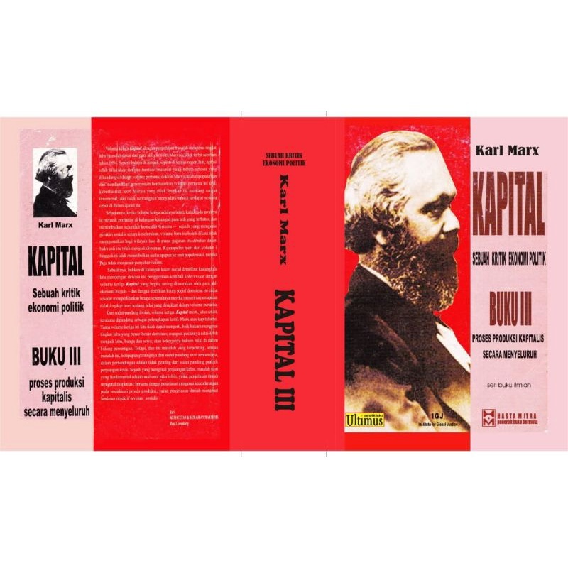 Buku Das Kapital Jilid 3 Karl Marx - HardCover