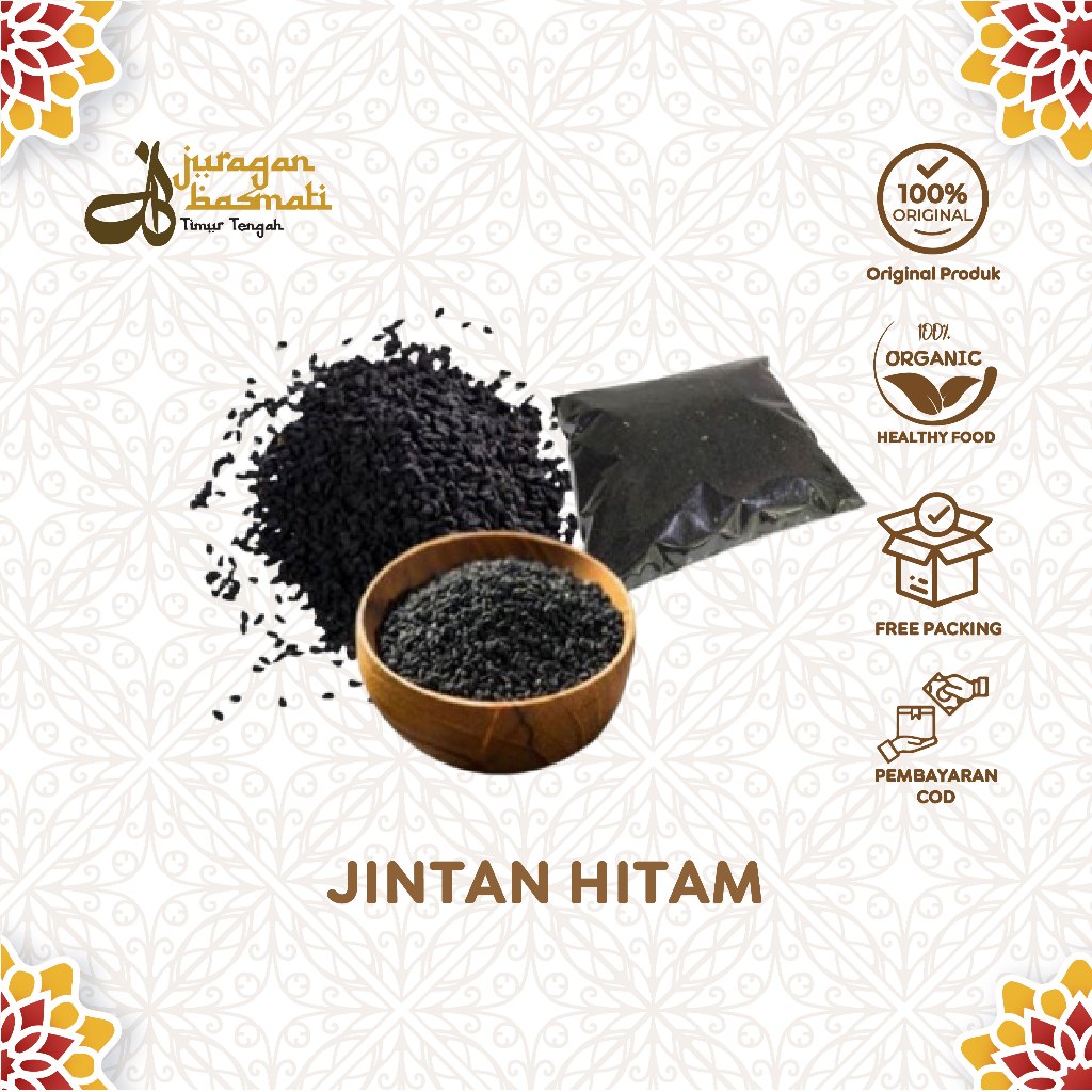 

Jintan Hitam Habbatussauda 1kg Asli 100%