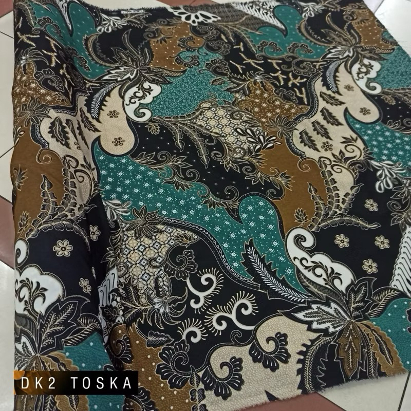BAHAN BATIK METERAN PRINTING / BATIK KATUN HALUS / KAIN BATIK METERAN