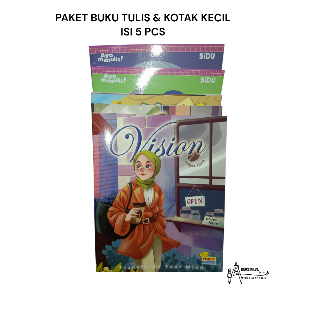 

PAKET BUKU SEKOLAH GARiS & KOTAK KECIL GROSIR MURAH