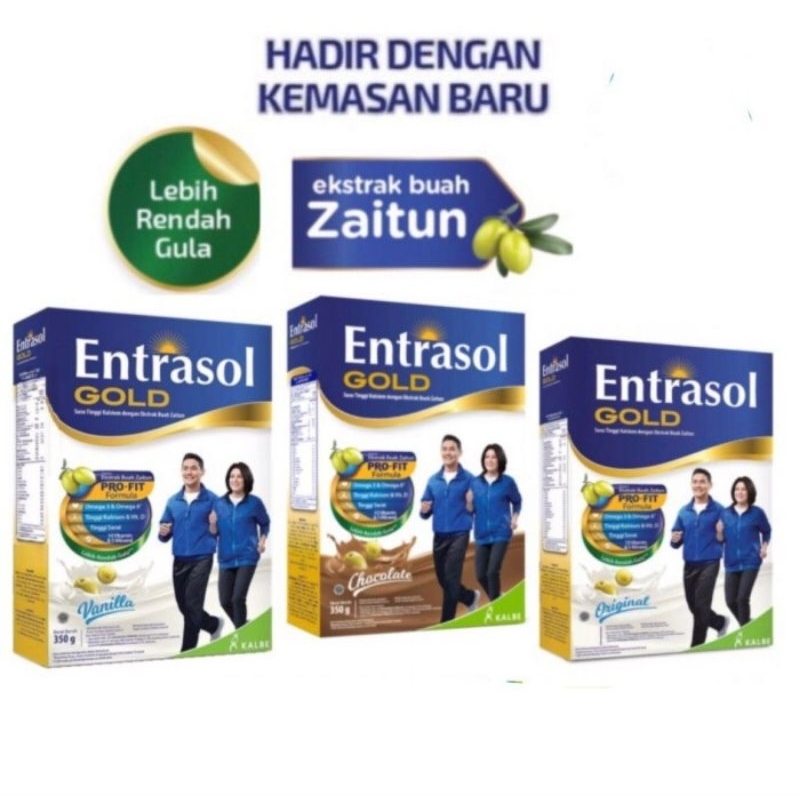

Entrasol Gold (nutrisi lengkap untuk merawat tulang dan sendi)