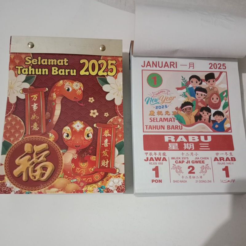 

kalender harian cina sobek sedang 2025