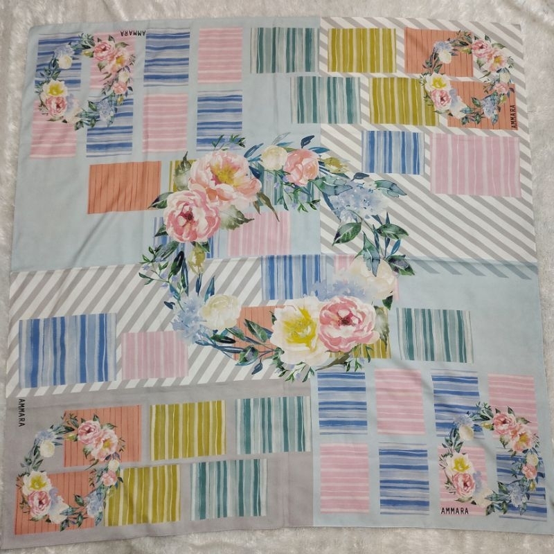 AMMARA shabby chic scarves / ammara / hijabenka / hijab / voal / hijab voal / hijab satin / pashmina