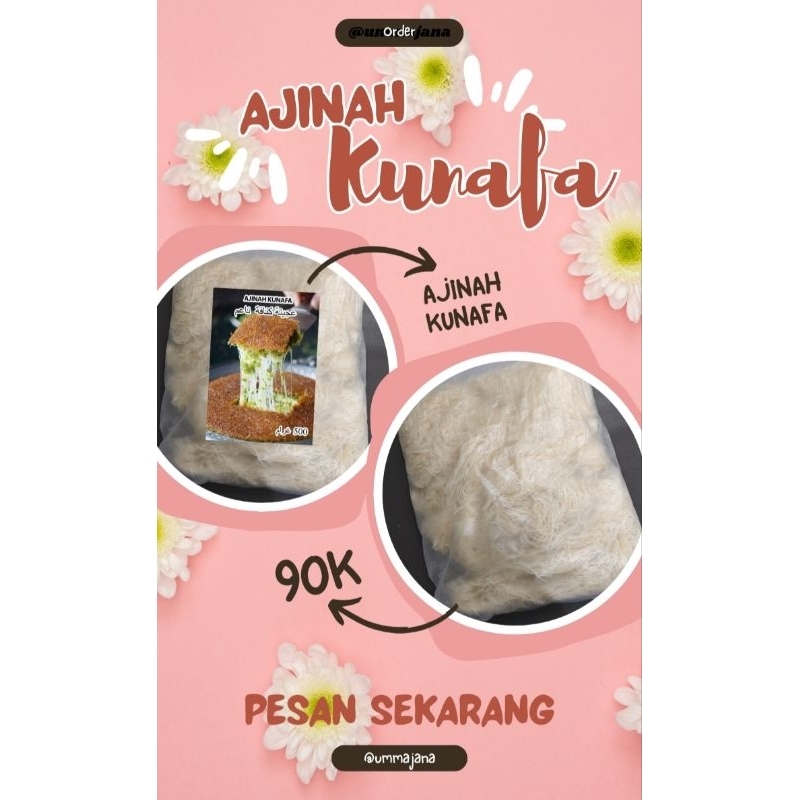 

Ajinah Kunafa original Baladi 500gr