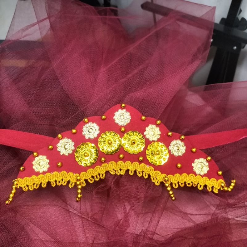 Mahkota Adat | Paksangko Anak Penari Adat Palembang |Paksangko anak Palembang