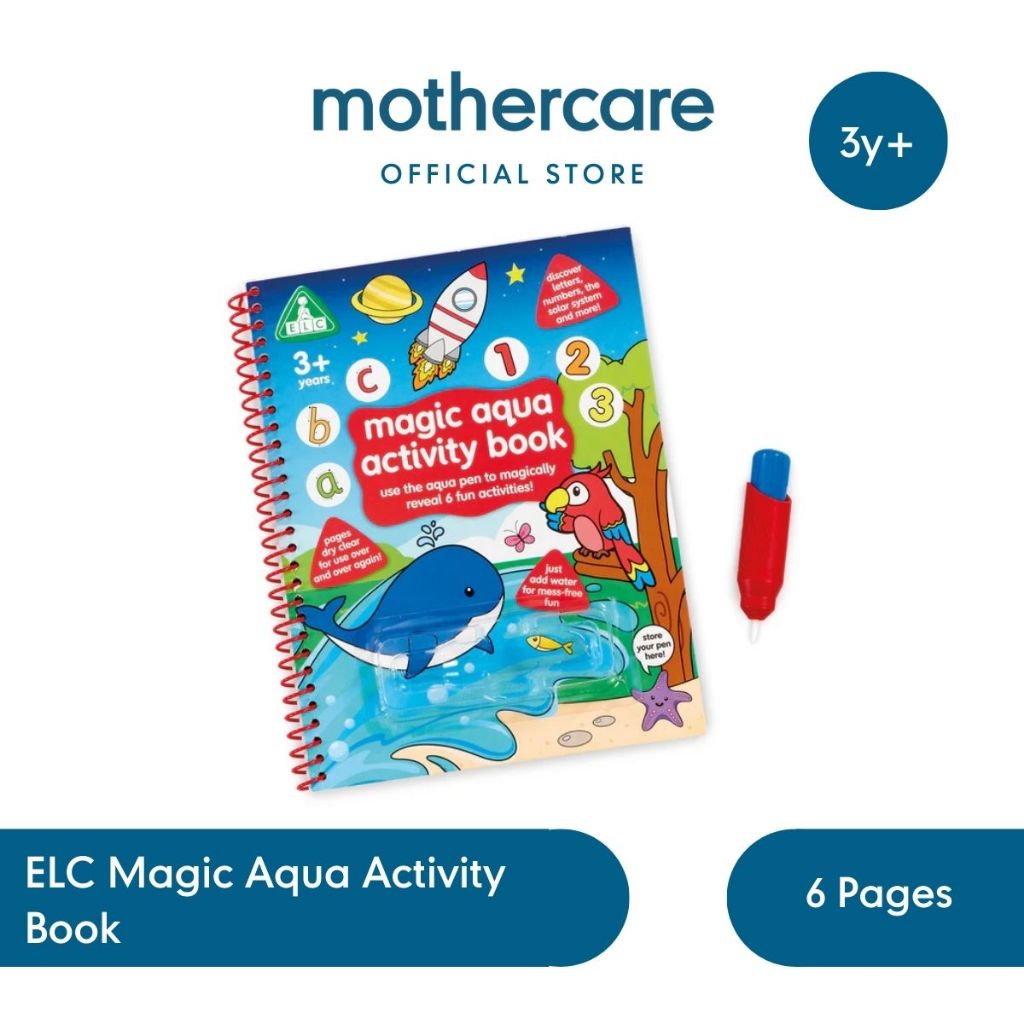 ELC Magic Aqua Painting Book - Buku Gambar Mewarnai Anak