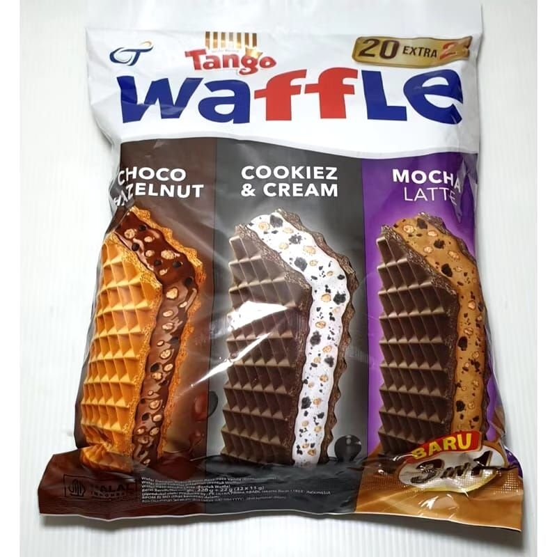 

tango waffle assorted 3in1 20+2's