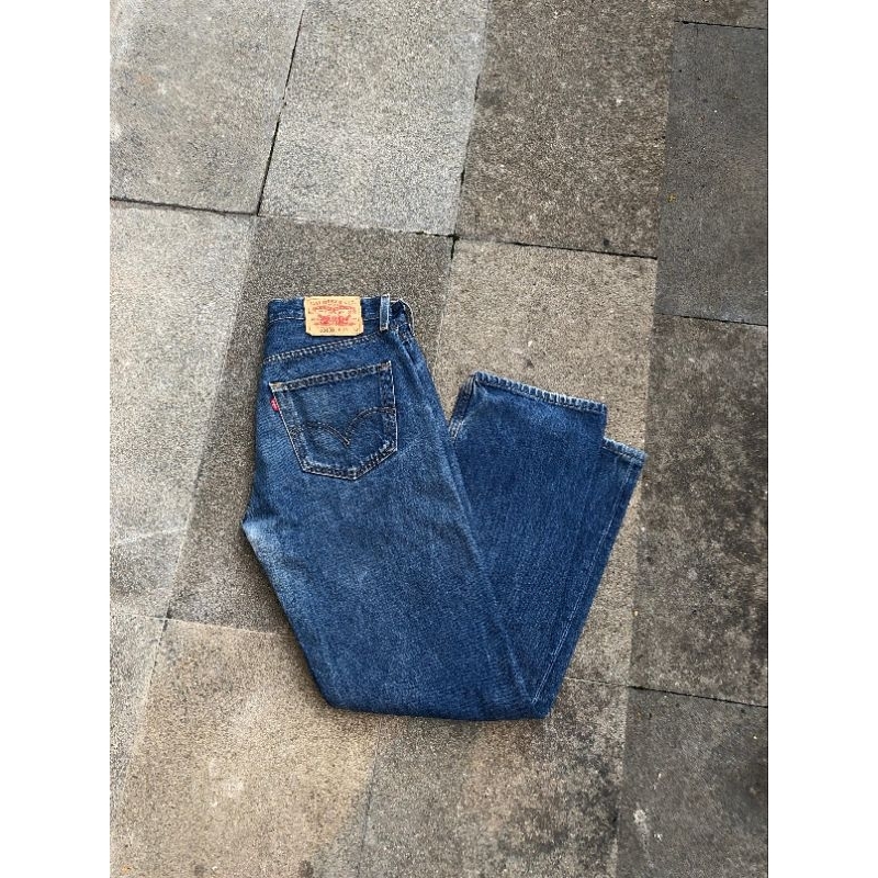 celana levis 501 vintage second original