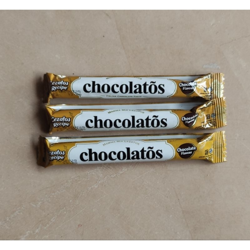 

Chocolatos Wafer Roll 7g / 3 pcs