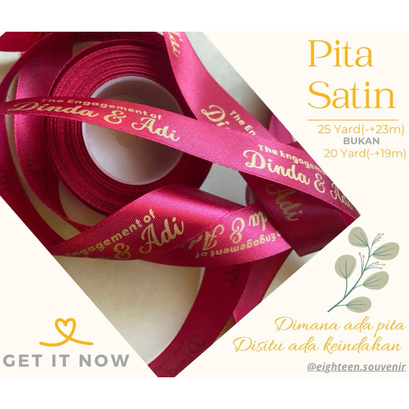 

PITA SATIN/PITA LABEL/SABLON CUSTOM Uk {2CM}