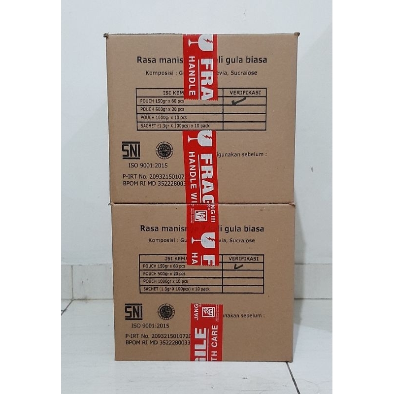 

2 Dus (120 pouch) gula pasir PS7 @ 150 gram