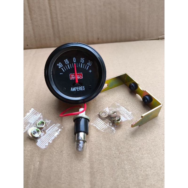 Ampere meter mobil universal 30A mallory