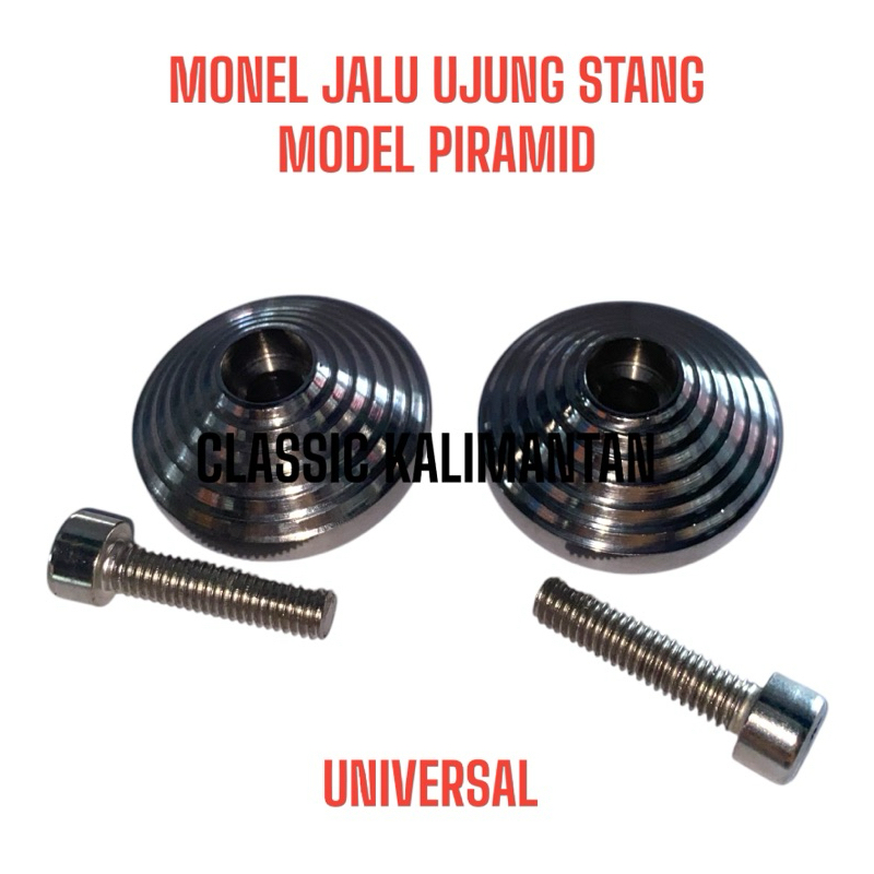 MONEL JALU UJUNG STANG MODEL PIRAMID MONEL STANLESS ORIGINAL MONEL BERKUALITAS
