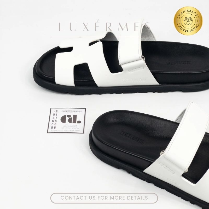 Sandal Chypre leather White