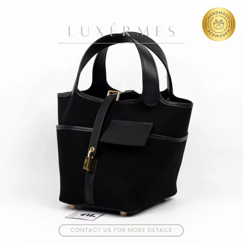 Picotin Lock Cargo Noir Black GHW