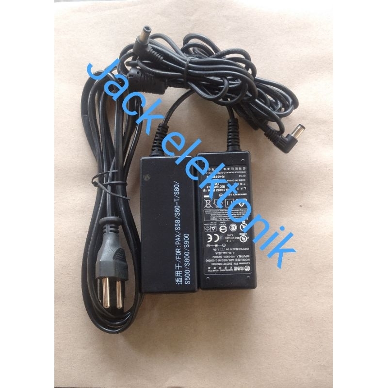 ADAPTOR EDC BRI SPAX900/PAX-S900 D210 Adaptor EDC 210 PAX-S900 ori pabrik