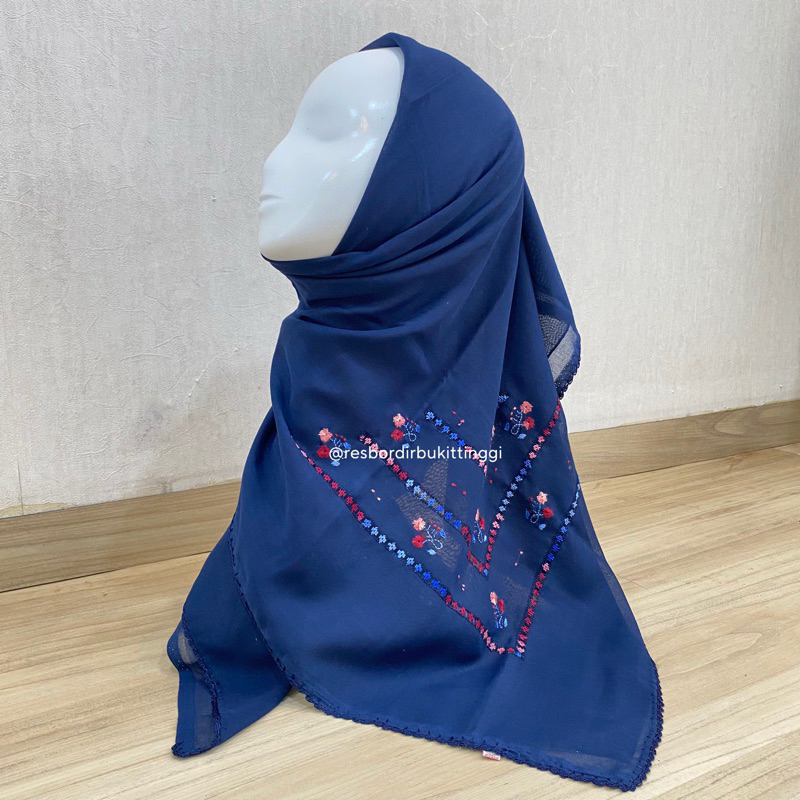 Jilbab Sulam Terawang Bukittinggi Padang