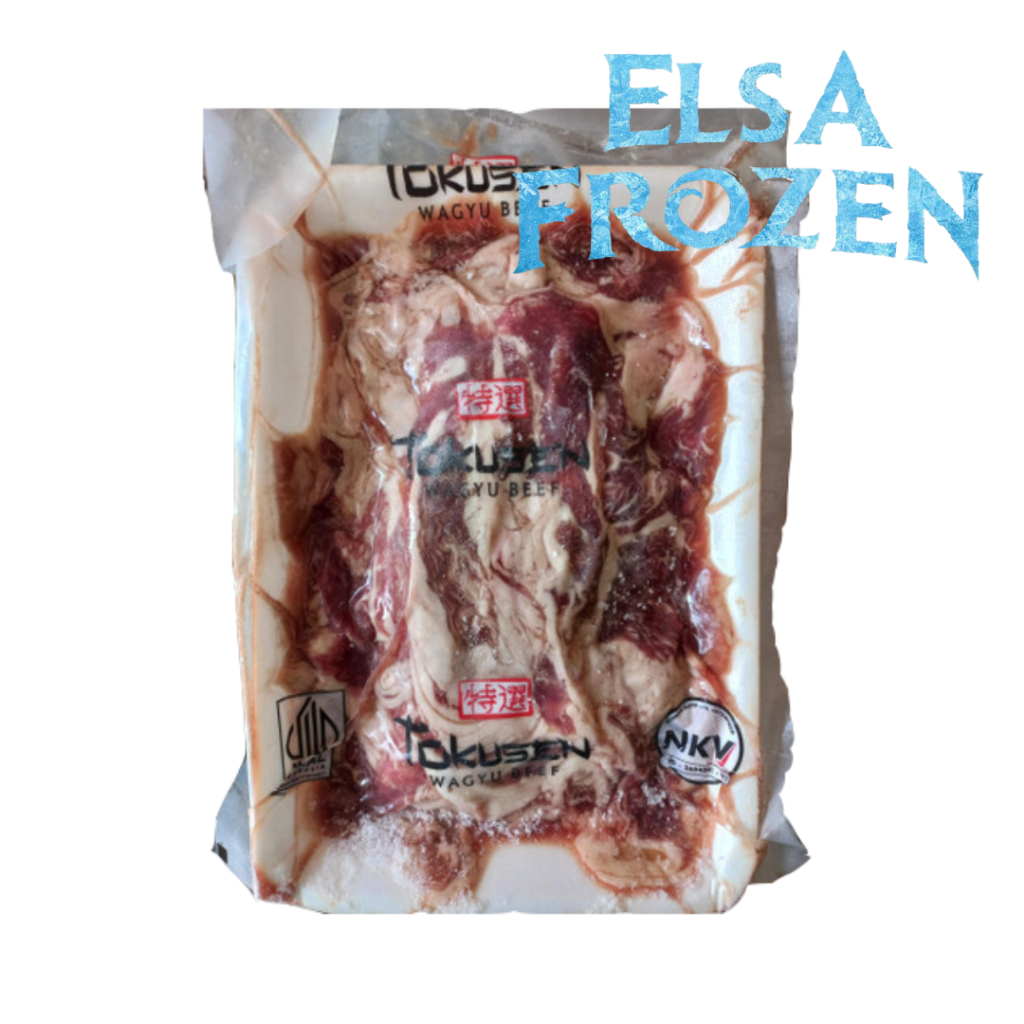 

TOKUSEN BEEF SLICE SHORTPLATE 500GR PREMIUM IMPORT / DAGING SLICE