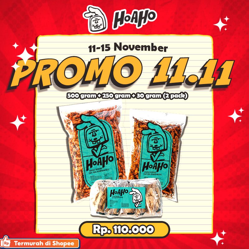 

[SPECIAL 11.11] BASRENG STIK PEDAS DAUN JERUK 500 GRAM + KARI PEDAS 250 GRAM + ORIGINAL DAUN JERUK 30 GRAM (2 PACK)