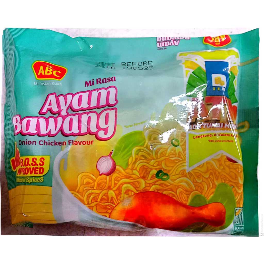 

ABC MIE SEL RASA AYAM BAWANG 65 GR