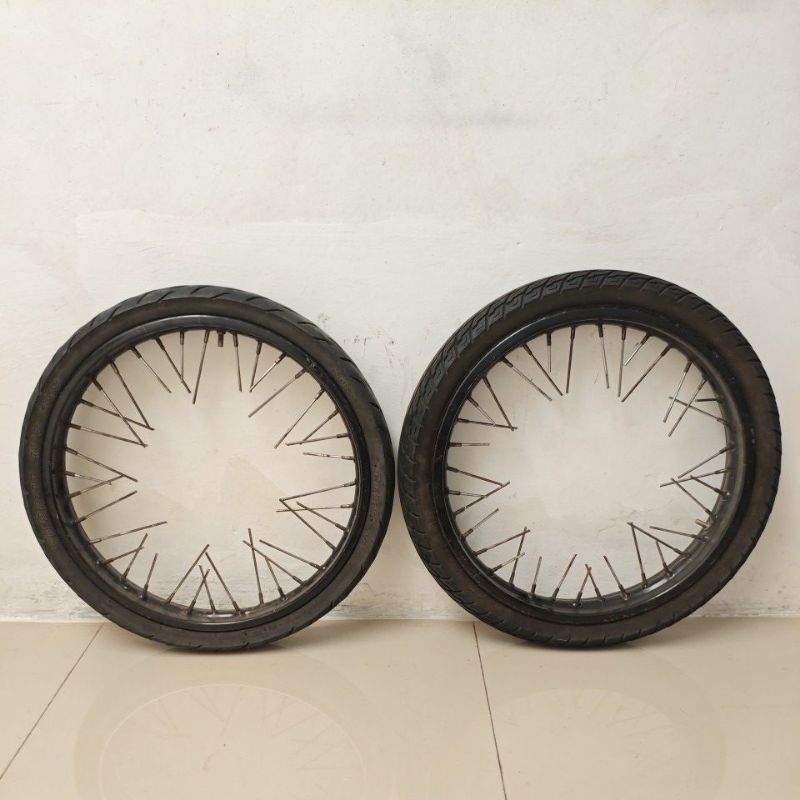 velg ring 17 jari-jari did 180 185 plus ban, ban dalam