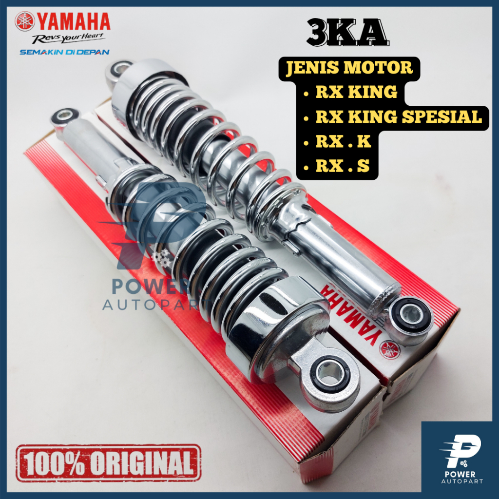 SHOCKBREAKER BELAKANG YAMAHA RX KING ORIGINAL PASTI AWET DAN PRESISI 3KA