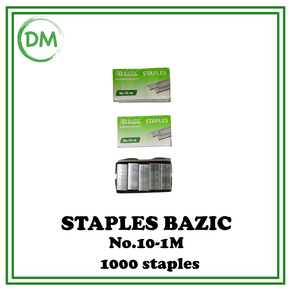 

BAZIC NO. 10 STAPLES PREMIUM QUALITY