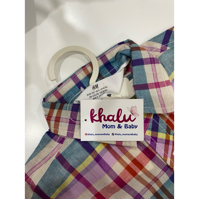 Kemeja lengan Pendek Hnm anak laki laki