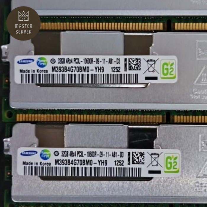 RAM Server 32GB DDR3L 10600R Compatible HP DL380 G8