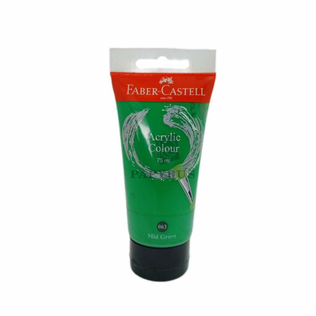 

CAT ACRYLIC / CAT AKRILIK / ACRYLIC PAINT FABER CASTELL 75ML MID GREEN