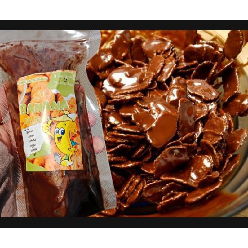 

-OWHA SNACK-KRIPIK PISANG COKLAT LUMER 90gr.BANANA OH NANA