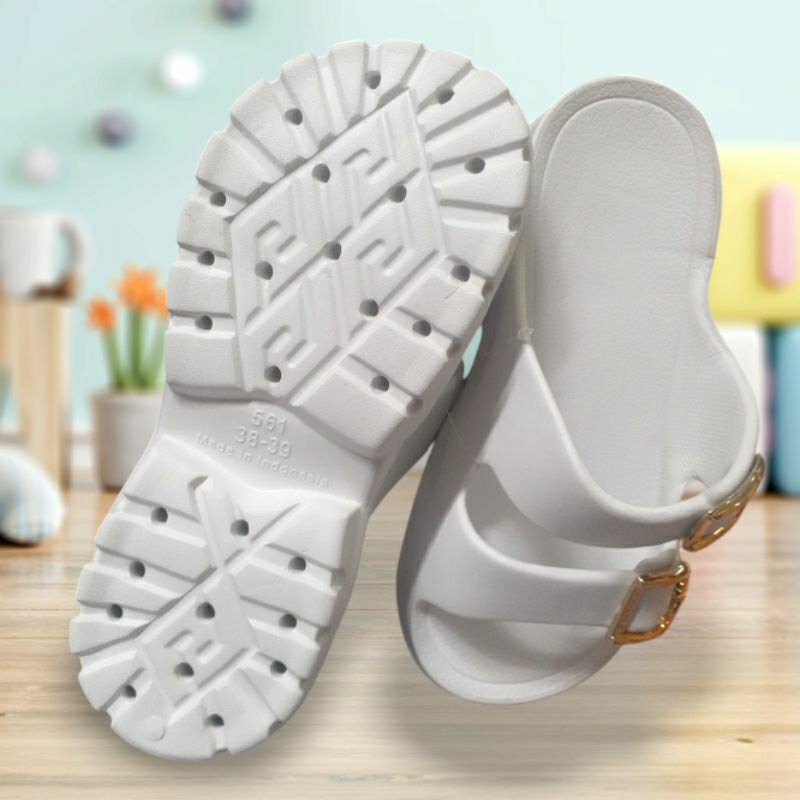 NAKATA SANDAL SELOP TINGGI WANITA