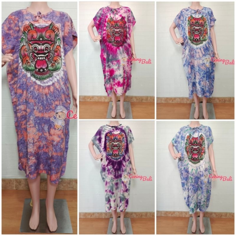 KAFTAN BARONG LUKIS ABSTRAK BALI