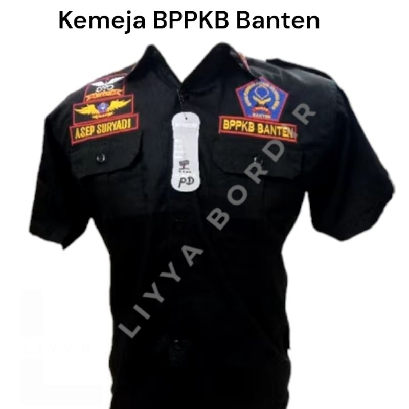 Kemeja BPPKB Banten Kemeja Ormas BPPKB Banten Baju BPPKB Lengan Pendek Lengan Panjang